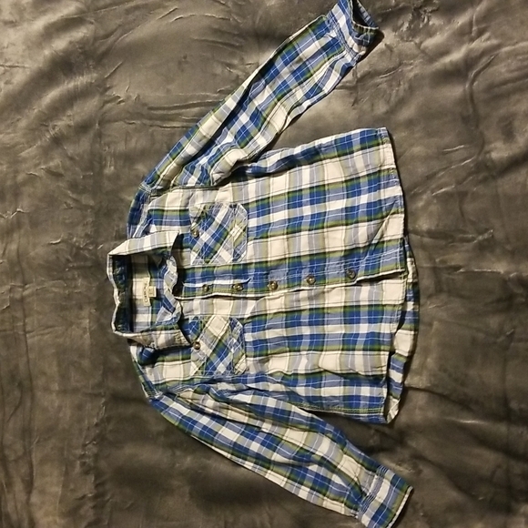 Cherokee Boy's Plaid Button Down Shirt - Picture 1 of 11